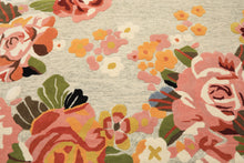 8x10 Mint, Blush, Gold Color Hand Tufted Irregular Rug Wool Modern & Contemporary Oriental Rug