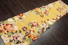 Multi Size Lime Ivory Taupe Color Hand Tufted Irregular Rug Wool Modern & Contemporary Oriental Rug