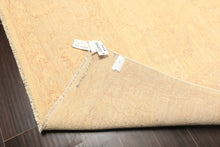 9x12 Ivory, Gray, Taupe Color Hand Knotted Peshawar Wool Transitional Oriental Rug