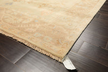 8x10 Beige, Taupe, Blush Color Hand Knotted Washed out New Zealand Wool Transitional Oriental Rug