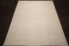 LoomBloom Multi Sizes Beige Hand Woven Flatweave Geometric Modern Wool Oriental Area Rug