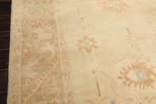 8x10 Beige, Taupe, Blush Color Hand Knotted Washed out New Zealand Wool Transitional Oriental Rug
