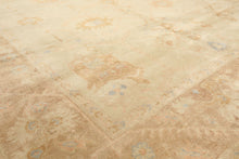 8x10 Beige, Taupe, Blush Color Hand Knotted Washed out New Zealand Wool Transitional Oriental Rug