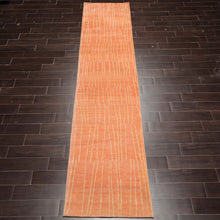 Multi Size Runner Salmon Michaelian Kohlberg Hand Knotted Contemporary Tibetan Wool Oriental Area Rug