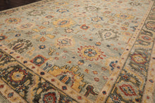 LoomBloom Multi Size Mint Hand Knotted Arts & Crafts Oushak Traditional  Wool Oriental Area Rug