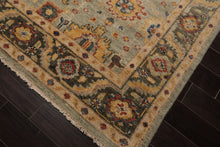 10x14 Mint Green Beige Color Hand Knotted  Wool Traditional Oriental Rug