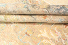 6x9 Beige, Aqua, Taupe Color Hand Knotted Sherpa Viscose Modern & Contemporary Oriental Rug