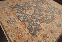 LoomBloom Multi Size Slate Hand Knotted Arts & Crafts Oushak Traditional  Wool Oriental Area Rug