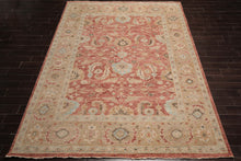 LoomBloom Multi Size Rust Hand Knotted Arts & Crafts Oushak Traditional  Wool Oriental Area Rug