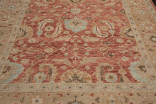 LoomBloom Multi Size Rust Hand Knotted Arts & Crafts Oushak Traditional  Wool Oriental Area Rug