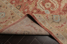 LoomBloom Multi Size Rust Hand Knotted Arts & Crafts Oushak Traditional  Wool Oriental Area Rug