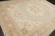 LoomBloom Multi Size Sage Hand Knotted Heriz Traditional  Wool Oriental Area Rug