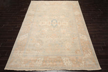 LoomBloom Multi Sizes Gray Hand Knotted Oushak Traditional Stone Wash Wool Oriental Area Rug