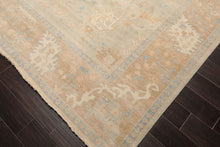 LoomBloom Multi Sizes Gray Hand Knotted Oushak Traditional Stone Wash Wool Oriental Area Rug