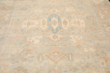 LoomBloom Multi Sizes Gray Hand Knotted Oushak Traditional Stone Wash Wool Oriental Area Rug