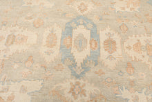 LoomBloom Multi Sizes Gray Hand Knotted Oushak Traditional Stone Wash Wool Oriental Area Rug