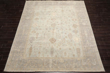 LoomBloom Multi Sizes Mint Hand Knotted Oushak Traditional Stone Wash Wool Oriental Area Rug