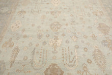 LoomBloom Multi Sizes Mint Hand Knotted Oushak Traditional Stone Wash Wool Oriental Area Rug