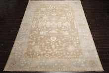 LoomBloom Multi Sizes Blue Hand Knotted Oushak Traditional Stone Wash Wool Oriental Area Rug