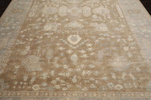 LoomBloom Multi Sizes Blue Hand Knotted Oushak Traditional Stone Wash Wool Oriental Area Rug