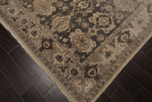 LoomBloom 7'9''x11'1" Gray Hand Knotted Distress Traditional Oushak Wool Oriental Area Rug