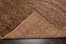 LoomBloom 6'5''x9'7" Beige Hand KnottedTraditional KeysariWool Oriental Area Rug