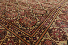 LoomBloom 6'5''x9'7" Beige Hand KnottedTraditional KeysariWool Oriental Area Rug