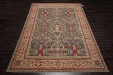 10x14 Blue, Beige Hand Knotted Super Fine Oushak 200 KPSI Wool Oriental Area Rug - Oriental Rug Of Houston