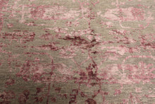 6x9 Moss, Pink, Color Hand Knotted Oushak Wool Modern & Contemporary Oriental Rug