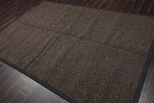 6x9 Black Machine Made in USA Modern Flatwoven 100% Wool Oriental Area Rug - Oriental Rug Of Houston