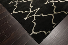 8x10 Charcoal, Gray, Color Hand Loomed Tibetan Wool Modern & Contemporary Oriental Rug