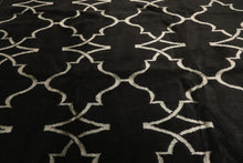 8x10 Charcoal, Gray, Color Hand Loomed Tibetan Wool Modern & Contemporary Oriental Rug