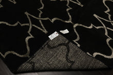 8x10 Charcoal, Gray, Color Hand Loomed Tibetan Wool Modern & Contemporary Oriental Rug