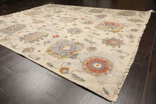8x10 Beige, Gray, Gold Color Hand Knotted Soumak Wool Traditional Oriental Rug