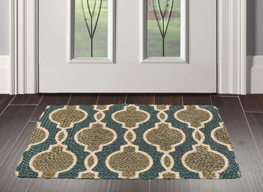 2'  00"x3'  00" Braided Mat  Oriental Area Persian Rug