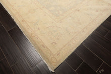 10x14 Mint, Beige, Sage Color Hand Knotted Chobi Peshawar Wool Traditional Oriental Rug