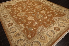 8x10 Caramel, Beige, Taupe Color Hand Knotted Soumak Wool Traditional Oriental Rug