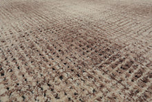 LoomBloom Multi Size Ivory Hand Hooked Modern & Contemporary Plaid Wool Oriental Area Rug