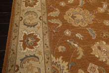 8x10 Caramel, Beige, Taupe Color Hand Knotted Soumak Wool Traditional Oriental Rug