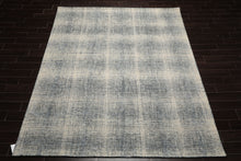 LoomBloom Multi Size Ivory Hand Hooked Modern & Contemporary Plaid Wool Oriental Area Rug
