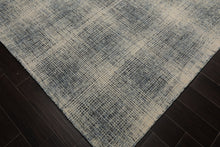 LoomBloom Multi Size Ivory Hand Hooked Modern & Contemporary Plaid Wool Oriental Area Rug