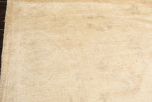 8x10 Beige, Gray, Tan Color Hand Knotted Oushak Wool Transitional Oriental Rug