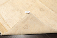 8x10 Beige, Gray, Tan Color Hand Knotted Oushak Wool Transitional Oriental Rug