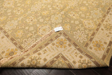 8x10 Lime, Beige, Mocha Color Hand Knotted Soumak Wool Traditional Oriental Rug