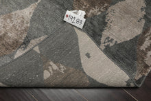 3x5 Gray, Brown, Color Hand Knotted Tibetan Bamboo Silk Modern & Contemporary Oriental Rug