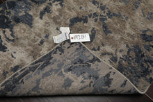 3x5 Gray, Blue, Beige Color Hand Knotted Tibetan Wool and Silk Modern Oriental Rug