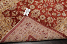 3x5 Rust, Ivory, Beige Color Hand Knotted Peshawar Wool Traditional Oriental Rug