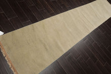 Runner Pale Mint, , Color Hand Knotted Tibetan Wool Modern & Contemporary Oriental Rug