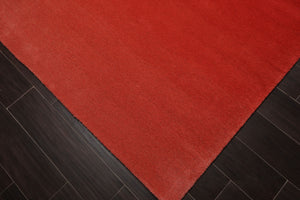 LoomBloom Multi Color Hand Tufted Modern & Contemporary Ombre Designer Wool Oriental Area Rug