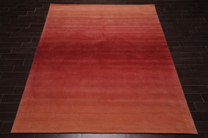 LoomBloom Multi Color Hand Tufted Modern & Contemporary Ombre Designer Wool Oriental Area Rug
